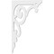 Ekena Millwork Hurley Architectural Grade PVC Bracket, 5/8"W X 8"D X 14"H BKTP01X08X14HU - alternate 4